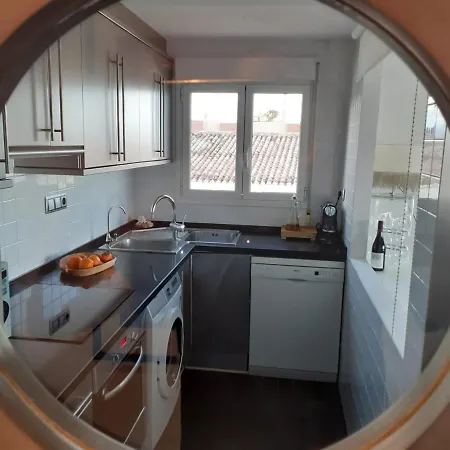 דירה Ap-3 Ximoapartments A Primera Linea Playa & Chimenea אוליבה