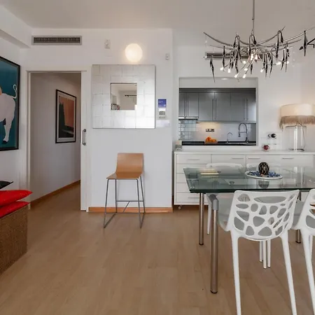 Ap-3 Ximoapartments A Primera Linea Playa & Chimenea 아파트 올리바